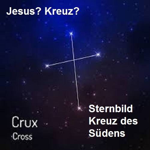 Sternbild Kreuz des Südens