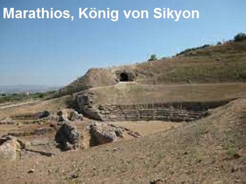 Marathios, König von Sikyon