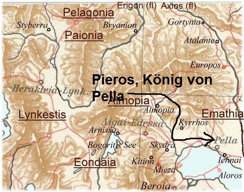 Pieros, König von Pella