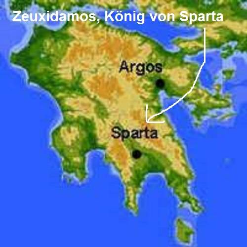 Zeuxidamos, König von Sparta